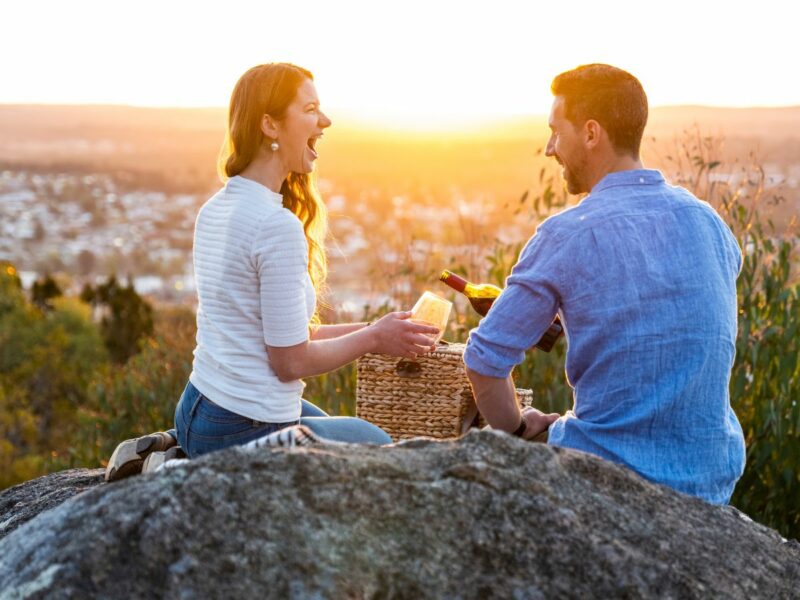 Sunset Picnic in the Granite Belt